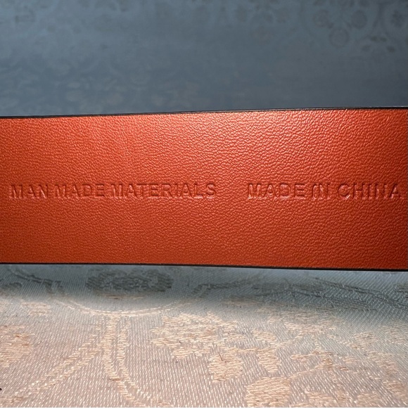 Guess Vintage Black Belt with Embellished Rhinestone Silver Buckle Size Small - Picture 8 of 9